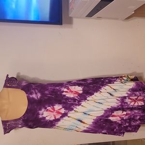 Ingear Resort tie dye dress small medium